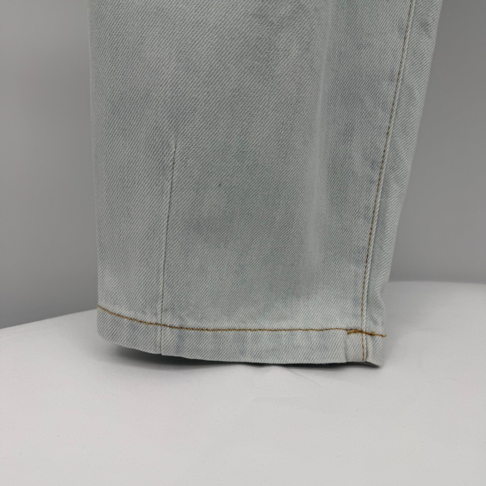Vicolo Denim Couture Jeans Light Wash Pleated High Waist Tapered 90s‎ - Picture 3 of 13